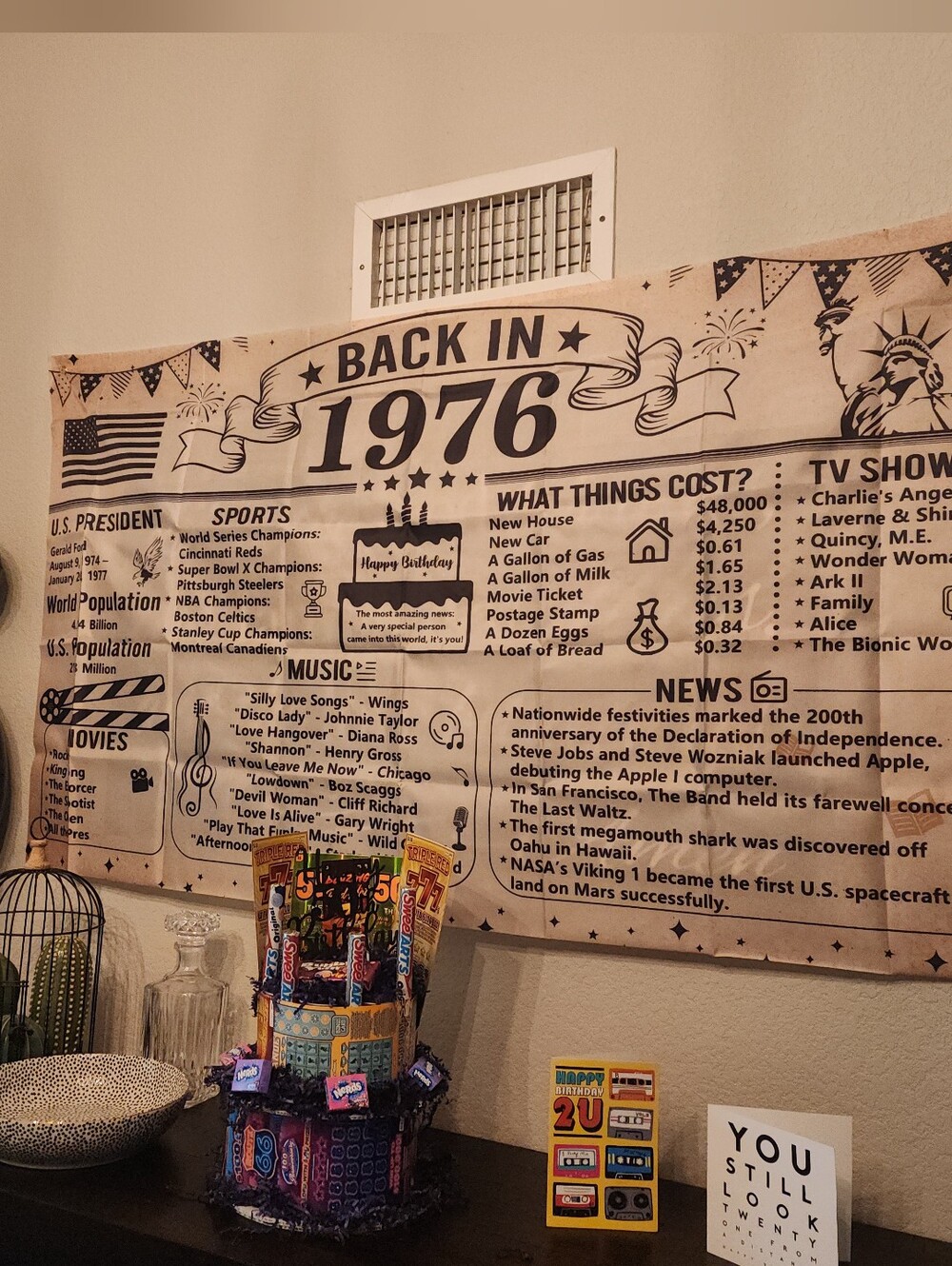 50th Birthday Decorations!